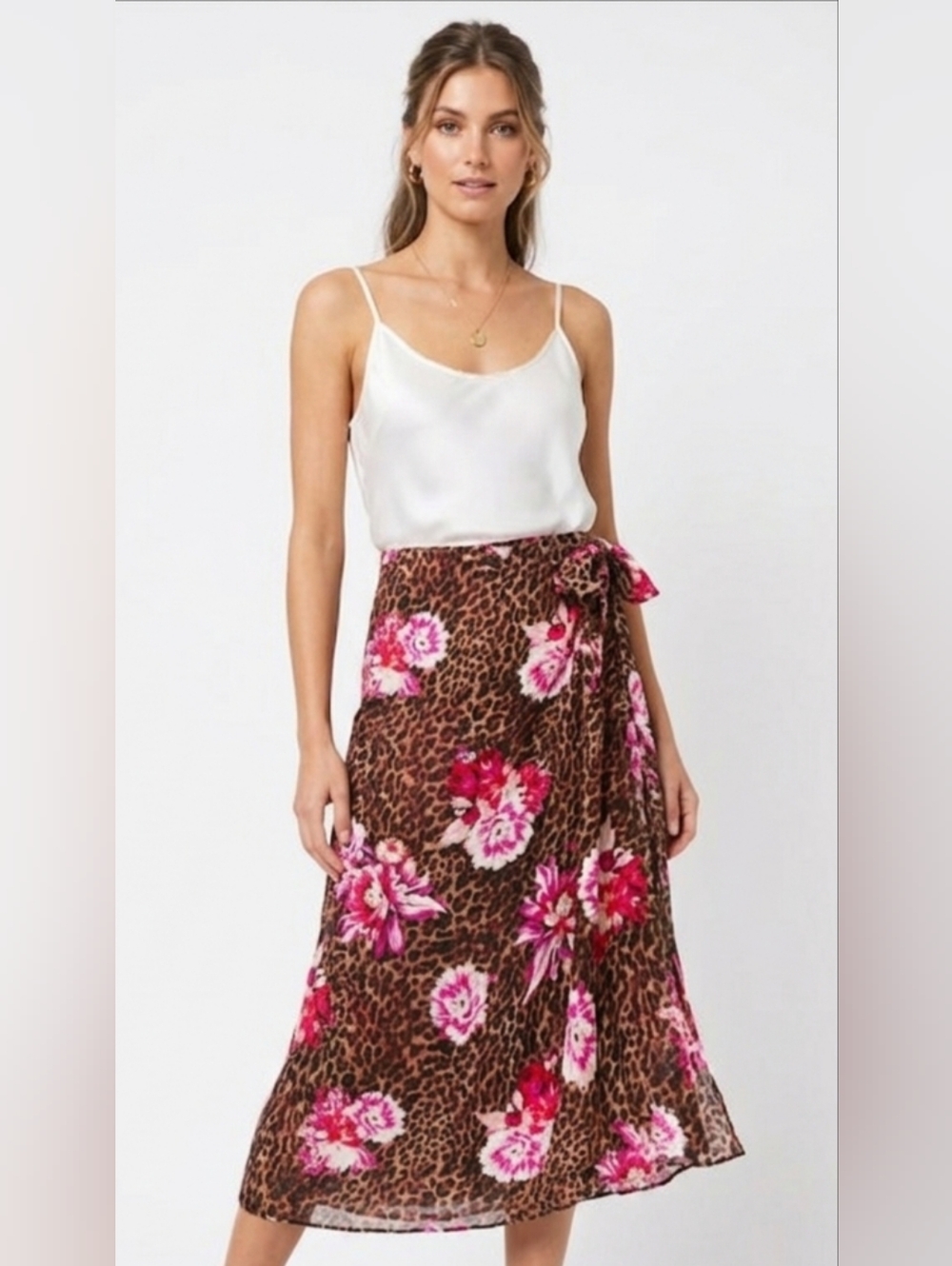 NWT  Victoria's Secret Leopard Sarong Cover-up